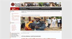 Desktop Screenshot of caritas-burundi.org